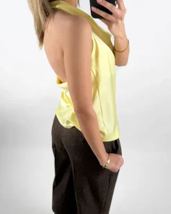 ZELDA top, gul