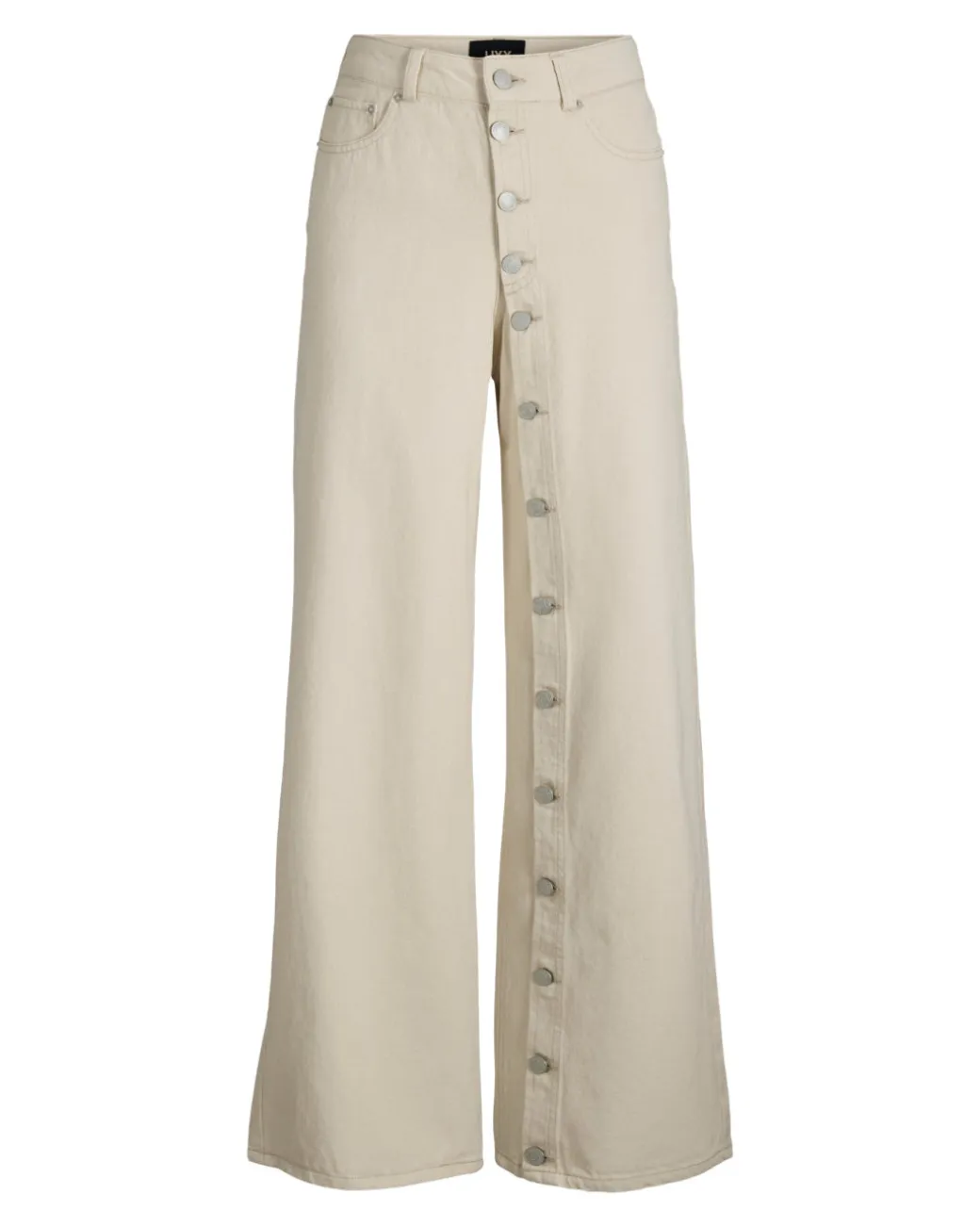 ZOE wide leg jeans, creme